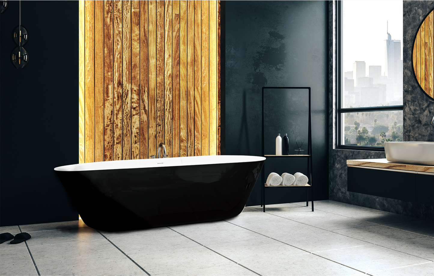 Freistehende Design Badewannen 180cm / 190 cm Sanitäracryl von AQUA ALEGRA
