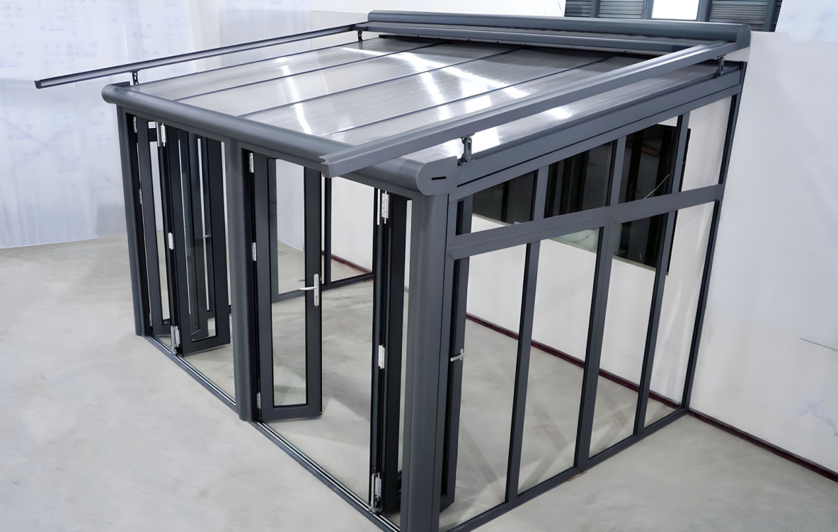 Elektrische Aluminium Vollkassetten-Terrassenmarkise ”ANACONDA”