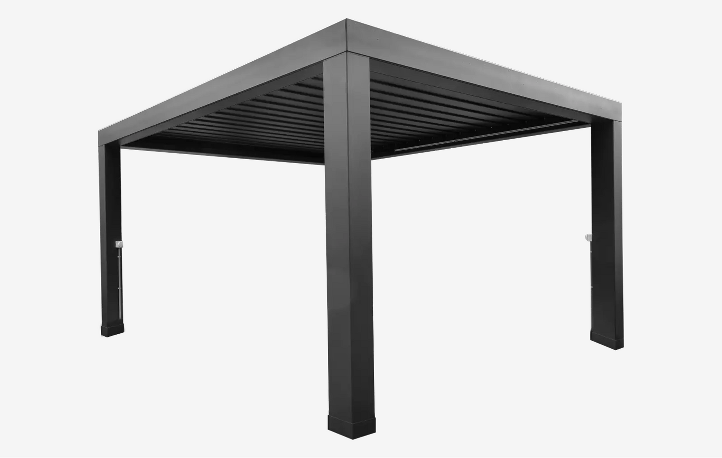 Lamellendach | Gartenpavillon | Aluminium | Elektrisch | Funk